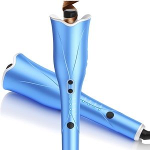 Automatic Hair Curling Iron in Blue